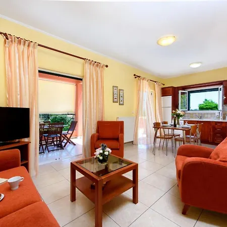 Luxury Corfu Dassia Rose Private Pool 4 Bedrooms Villa