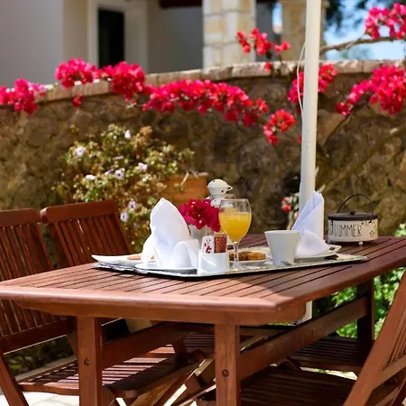 Luxury Corfu Dassia Rose Private Pool 4 Bedrooms Villa Dafníla