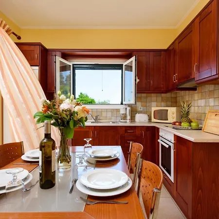 Villa Luxury Corfu Dassia Rose Private Pool 4 Bedrooms Dafníla